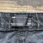 ASOS Petite Women’s High Rise Black Denim Jean Shorts Size 10P Photo 5