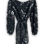 Lovers + Friends NWT - - Micah Mini Dress in Disco Black - Small Photo 1