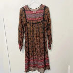 Johnny Was FOR LOVE & LIBERTY Silk Mandala Printed Boho Dress Photo 2