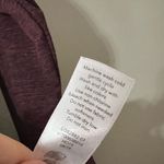 Athleta heathered purple cowl neck long sleeve hoodie with thumbholes Photo 7