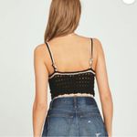 Vintage Havana  Womens Crochet Tank Top Small Photo 2