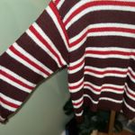 The Great . Mohair/Wool Striped Sweater in Winterberry Size Medium Photo 4