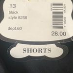 Ellemenno Women’s Black Shorts Size 12/13  New With Tags Size 12 Photo 3