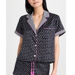 Roller Rabbit Rare  x Lele Sadoughi Black Heart Polo Pajamas Photo 0