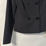 Michael Kors  Double Breasted Fitted Jacket Black Size 4 Photo 8