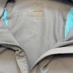 Nike women's medium blue/gray dri-fit 3/4 zip shirt Photo 1