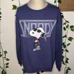 Peanuts Snoopy Rhinestone Crewneck Juniors NWOT Blue Size undefined Photo 2