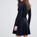 Whistles Celestine Animal Print Jersey Twist at Waist Dress size 4 Black Photo 2