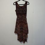 Fun & Flirt  Asymmetrical Western Midi Sleeveless Vneck Dress B22* Photo 1