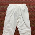 Hot & Delicious NWOT WHITE PARACHUTE CROP TOP JOGGER SET Photo 4