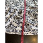 Boden Dress US6R White Blue Floral V Photo 11