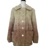 Anthropologie by Faux Fur Woman’s Coat Multicolor, Sz S Photo 0