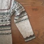 Vintage 90s Wool Blend Fisherman V Photo 5