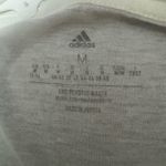 Adidas Men's White and Gray Short Sleeve Tee Photo 2