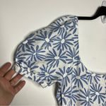 Polo Ralph Lauren Kai floral 100% linen dress blue & white size 14 Photo 3