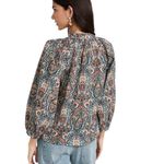 Cleobella Fabiola Organic Cotton Peasant Blouse Size M Photo 1