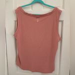 Nike  Dri-Fit ribbed henley tank pink size 1X Photo 2