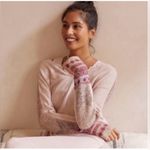 Anthropologie BOGO  Daily Practice Mixed Knit Cuff Thermal Top Size Medium Photo 1