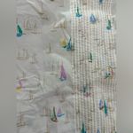 Tommy Hilfiger NWOT  Ivory Sleeveless Blouse Top Size 1X Button Up Back Sailboats Photo 4