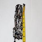 Lia Sophia Multi Strand Necklace 16" Katie Hematite Tone Freshwater Pearl Resin Photo 6