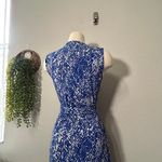 Diane Von Furstenberg  New Yahzi Short Wrap Sleeveless Stretch Jersey Dress Sz 6 Photo 5