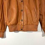 Wanderers The Londoner Cardi Lamb Leather Jacket Tan Photo 3