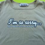 Self Esteem baby tee Photo 1