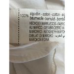 ZARA  Women's White Long Bell Sleeve Tie Hem Crop Button Up Shirt Top Size M Photo 3