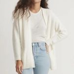 Marine layer Catalina Cardigan Milk White Open Front Sweater Size Medium Photo 1