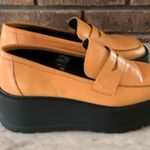 Free People  Nico Platform Leather Loafer Creepers Size 41 Photo 4