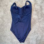 Bondeye Swim Navy Blue Eco Essentials Twist Front Multifit One Piece Size 6 Photo 7