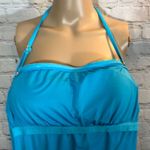 Anne cole  Beach Print 1 Piece Strapless Swimsuit S Photo 14