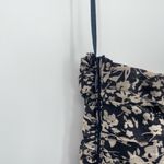 ASTR  the Label Women Black Ivory Santorini Floral One Shoulder Midi Dress Size M Photo 10