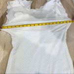 Dolce Vita scalloped mini dress NWOT White Size M Photo 6