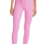 Year Of Ours Ribbed Football Legging Pink Lace Up Size Small Athleisure Photo 0