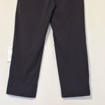Lululemon Women’s Black Straight-Leg Pants Size M Elastic Waist Athletic Photo 5