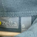 Zella Cali Fleece Blue Weather Pullover Hooded Sweatshirt Women's Size Small S Photo 5