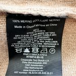 Tory Burch Merino wool mockneck cropped tan Sweater size XS Photo 3