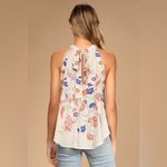 Free People New XS  Emily Floral Halter Tank Top Photo 8