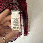 My Michelle  Mesh Shirt Y2k Medium Animal Print Long Sleeve Sheer USA‎ Grunge Photo 4