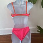 Kate Spade  Underwire Contrast NWT
Trim Bikini Swimsuit  Radiant
Pink Orange Photo 4