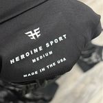 Heroine Sport Liquid Patent leggings, bra and jacket set size medium/large Black Photo 15