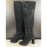 Nine West Snowfall Womens Black Leather Over The Knee Boots Size 9M SKU 6522 Photo 4