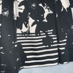 Antonio Melani Black & White Floral Flare Lined Pleats Skirt Office Casual Sz 4 Photo 1