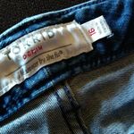 Torrid  Blue Jean Shorts with Floral Embroidery Photo 2