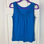 Loft Blue and Green Women's Layering Tank Tops, M L Photo 4