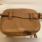 Rebecca Minkoff  3 Zip Leather Belt Fanny pack Bag DESERT TAN Photo 5