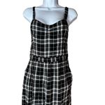 Hollister  Black and White Plaid Jumpsuit Size Medium‎ Photo 1