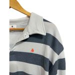 Sundry  sail collar grey vintage striped sweatshirt size Medium‎ Photo 1