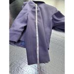 Harvé Benard by Benard Holtzman Purple 3Button Notched Lapel Blazer Petite 10P Photo 6